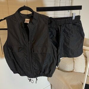 No Boundaries Black Jumpsuit Set